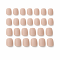 Matte Nude Press-On Nails – Square